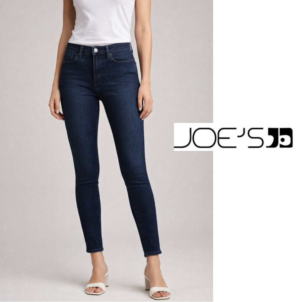 Joe’s Jeans Midrise Skinny Ankle The Icon Nightfall Denim Jeans 29